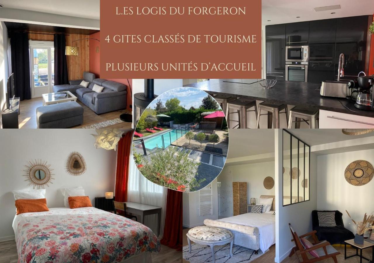 Les Logis Du Forgeron, Gites De Groupe Entre Loire & Vignes Saint-Jean-des-Mauvrets Kültér fotó